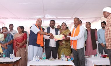 प्रदेश के मुखिया ने प्रत्येक अन्नदाताओं की मेहनत का वास्तविक सम्मान दिया - विधायक श्री नेताम