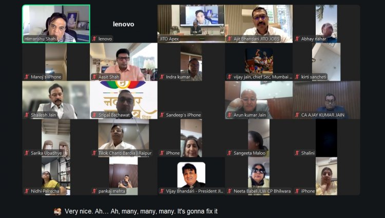 विश्व नवकार महामंत्र दिवस को भव्य और व्यापक बनाने पर हुआ राष्ट्रीय स्तर पर मंथन