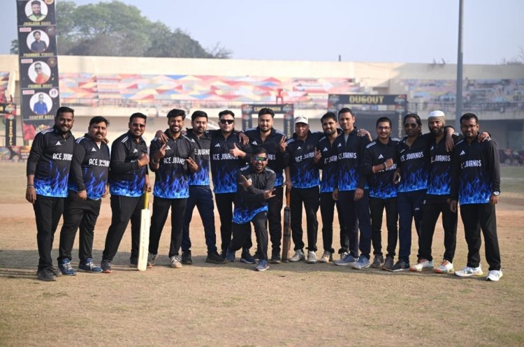 संदीप व लविंदर ने लगाई चौके-छक्के की झड़ी : लल्लूराम टीम की  हुई करारी हार