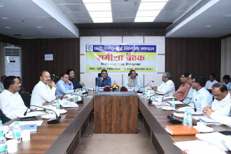  छत्तीसगढ़ गृह निर्माण मंडल का 22वां स्थापना दिवस: योजनाओं की समीक्षा, गुणवत्ता और समयबद्धता पर विशेष जोर