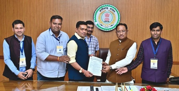 मुख्यमंत्री विष्णुदेव साय से प्रेस क्लब प्रतिनिधिमंडल ने की सौजन्य मुलाकात