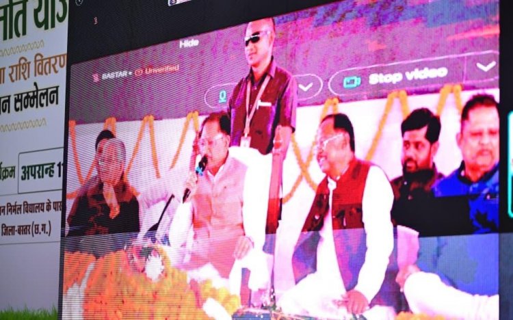 मुख्यमंत्री  विष्णु देव साय ने महिला कृषक बसंती को दी बधाई