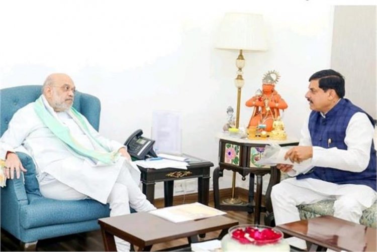 दिल्ली में अमित शाह से मिले CM मोहन, किसानों और विकास कार्यों पर अहम बातचीत