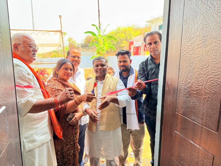 उदय नगर में ₹30 लाख की लागत से निर्मित सामुदायिक भवन का भव्य लोकार्पण; विधायक ने की बोर खनन की घोषणा