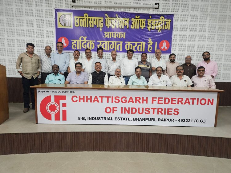 शंकर बजाज पुनः बने छत्तीसगढ़ फेडरेशन ऑफ इंडस्ट्रीज के अध्यक्ष