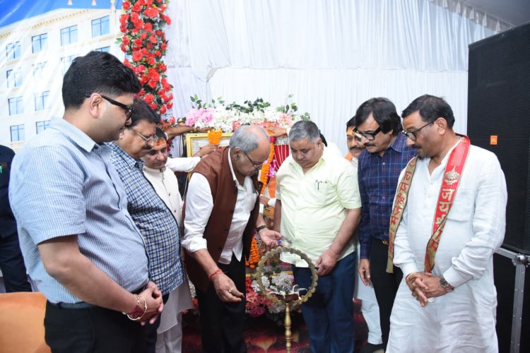  पर्यटन एवं संस्कृति मंत्री श्री राजेश अग्रवाल ने‘श्री अग्रोहा पैलेस’का किया भूमिपूजन
