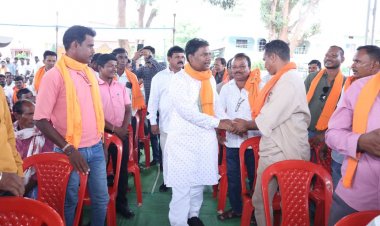 भानपुरी मंडल बैठक में केदार कश्यप बोले — संगठन की मजबूती से तेज होगा बस्तर का विकास
