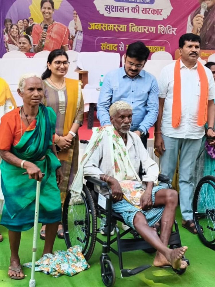’सुशासन तिहार में प्रशासन पहुंचा ग्रामीणों के द्वार, जनसमस्याओं के त्वरित निराकरण पर दिया गया जोर’