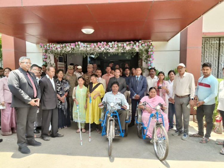  ’दिव्यांगजनों के सशक्तिकरण की दिशा में संवेदनशील पहल’