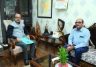 ’राज्यपाल  रमेन डेका से मुख्य सचिव ने सौजन्य भेंट की’