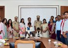 शौर्य चक्र से सम्मानित वीर जवानों से मिले उप मुख्यमंत्री  विजय शर्मा