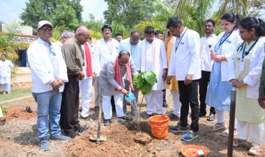  कृषि महाविद्यालय कांकेर में हुआ आयोजन, महाविद्यालय प्रांगण में प्राध्यापकों और छात्रों ने किया वृक्षारोपण, पर्यावरण संरक्षण का लिया संकल्प