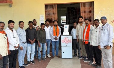 मंत्री श्रीमती लक्ष्मी राजवाड़े की पहल से लटोरी तहसील में स्थापित हुआ वाटर फिल्टर