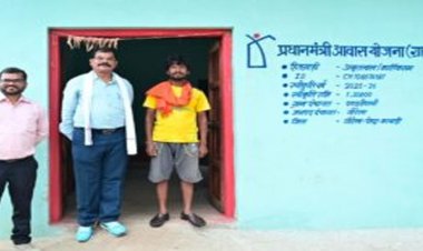 मुख्यमंत्री  विष्णु देव साय के सुशासन में साकार हो रहे गरीबों के सपने, प्रधानमंत्री आवास योजना से अमृतलाल के परिवार को मिला सम्मानपूर्ण जीवन