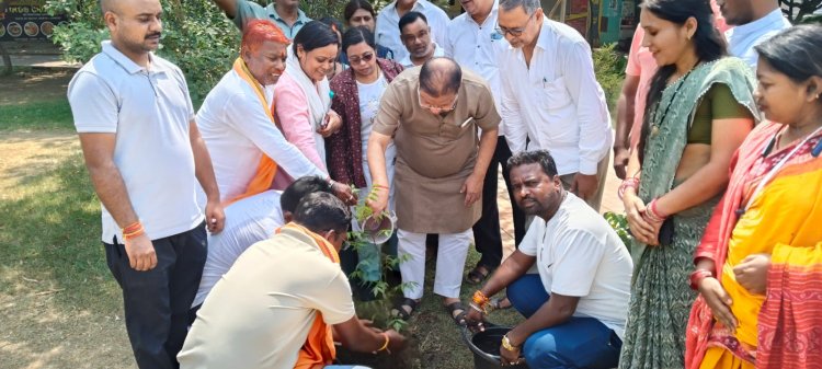 ’विश्व पर्यावरण दिवस के अवसर पर विधायक  सुनील सोनी ने लगाए पौधे’