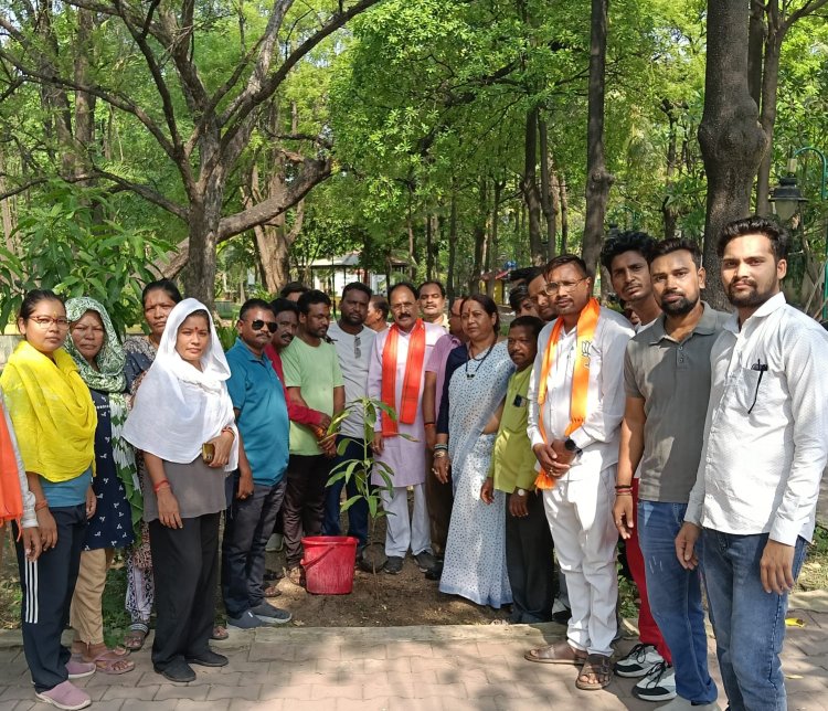 विश्व पर्यावरण दिवस पर भाजपा रायपुर के सभी 20 मंडलों में हुआ वृक्षारोपण |