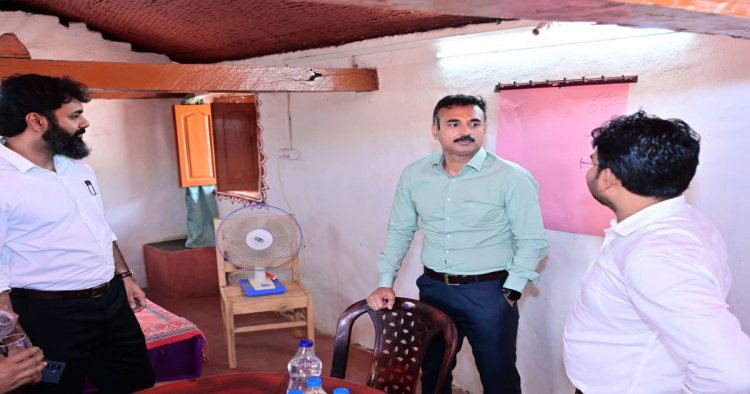 प्रभारी सचिव अंकित आनंद ने केरे गांव के होमस्टे का किया अवलोकन