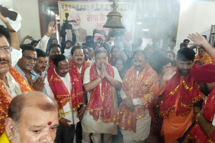 12 वर्षों में भारत ने विष्वस्तर पर अनेक कीर्तिमान स्थापित किया-सुनील सोनी मॉ महाकाली मंदिर हवन पूजन में सैकड़ों पदाधिकारी और कार्यकर्ता शामिल हुए