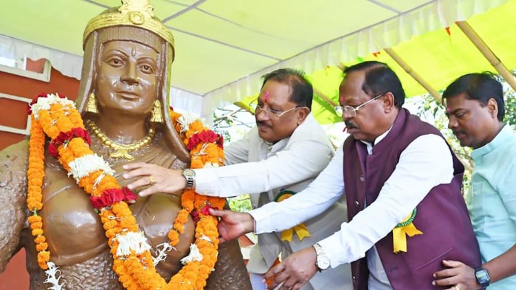 वीरांगना रानी दुर्गावती का शौर्य और बलिदान राष्ट्र की प्रेरणा का अमर स्रोत : मुख्यमंत्री श्री विष्णुदेव साय