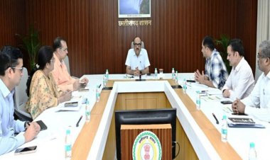 जल जीवन मिशन 2.0 छत्तीसगढ़ में ग्रामीण पेयजल योजनाओं के संचालन और रखरखाव नीति पर उच्च स्तरीय बैठक संपन्न