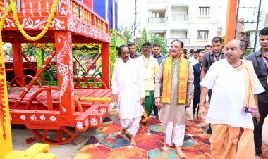 रथयात्रा हमारी आस्था, लोकसंस्कृति, सामाजिक समरसता और जनभागीदारी का जीवंत महापर्व : मुख्यमंत्री  विष्णुदेव साय