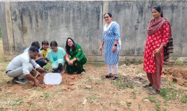 सुपोषण की ओर एक कदम : मुनगा पौधरोपण जन आंदोलन का शुभारंभ