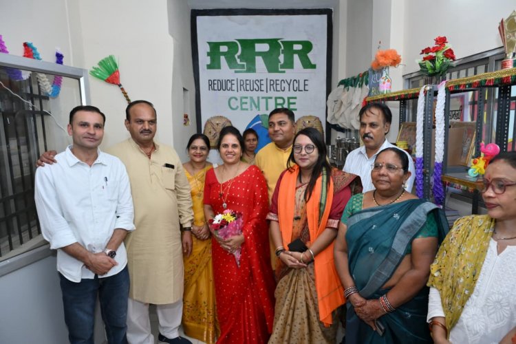 रायपुर नगर पालिक निगम जोन 2 एवं जोन 7 कार्यालय परिसर  में आरआरआर सेंटर नये स्वरूप में प्रारंभ
