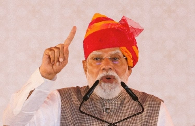 प्रधानमंत्री मोदी ने गिनाईं सरकार की उपलब्धियां, बोले- संकट में भी जनता पर नहीं पड़ने दिया बोझ
