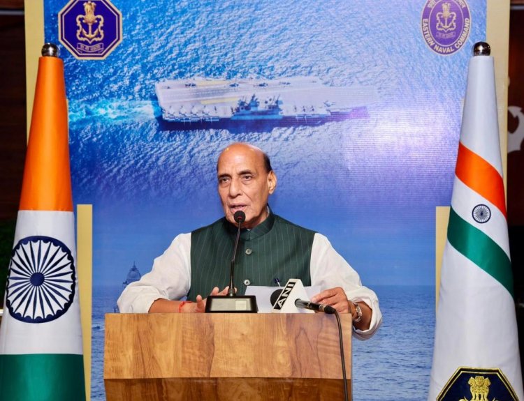 भारत हिंद महासागर क्षेत्र में शांति और स्थिरता का प्राथमिक गारंटर है: रक्षा मंत्री राजनाथ सिंह