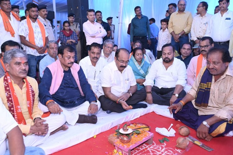 प्रधानमंत्री  नरेंद्र मोदी की गारंटी और मुख्यमंत्री  विष्णु देव साय के सुशासन से तेज गति से हो रहा विकास : उप मुख्यमंत्री  अरुण साव