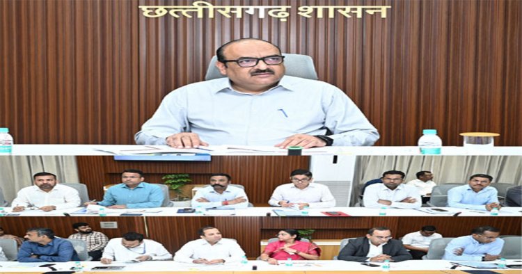 मुख्य सचिव ने एसएएससीआई 2026-27 के तहत सुधार कार्यों की प्रगति की समीक्षा की