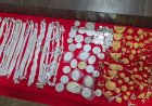 एक करोड़ की ज्वेलरी उठाईगिरी का पुलिस ने किया खुलासा, 46 लाख के सोने-चांदी के आभूषण बरामद