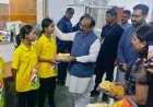 महासमुंद : खेलों इंडिया तीरंदाजी सेंटर के खिलाड़ियों को उप मुख्यमंत्री एवं खेल मंत्री  अरुण साव ने कीट वितरण कर बधाई दी