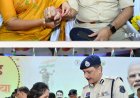 स्नेह की डोर विष्णु भैया मोर आयोजन में महापौर मीनल चौबे ने रायपुर पुलिस कमिश्नर डॉ संजीव शुक्ला को बांधी राखी