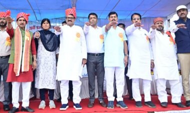 रिमझिम फुहारों के बीच खेल प्रतिभाओं ने भरी उड़ान, 26वीं राज्य स्तरीय शालेय क्रीड़ा प्रतियोगिता का भव्य शुभारंभ….