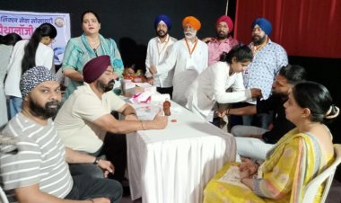 कैंसर जागरूकता शिविर व सेमिनार छत्तीसगढ़ सिक्ख सेवा सोसाइटी का आयोजन