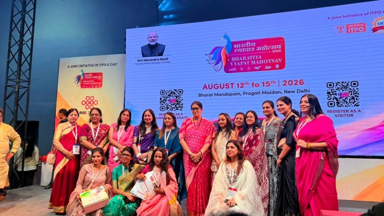 भारतीय व्यापार महोत्सव  दिल्ली में छत्तीसगढ़ की उद्यमी महिलाओं का हुआ सम्मान - मधु अरोरा