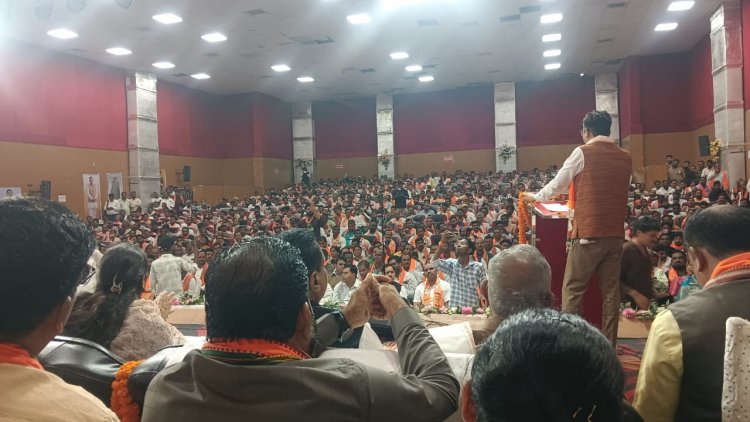 जांजगीर में भाजपा ओबीसी मोर्चा का संभाग स्तरीय सम्मेलन संपन्न, डिप्टी सीएम अरुण साव और वित्त मंत्री ओ.पी. चौधरी रहे मौजूद