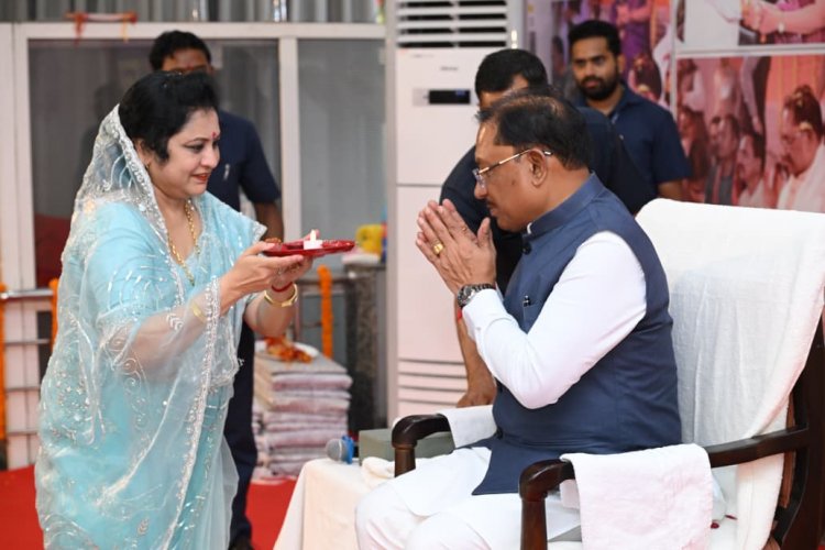 बहनों का स्नेह और आशीर्वाद मेरे लिए अनमोल : मुख्यमंत्री  विष्णु देव साय