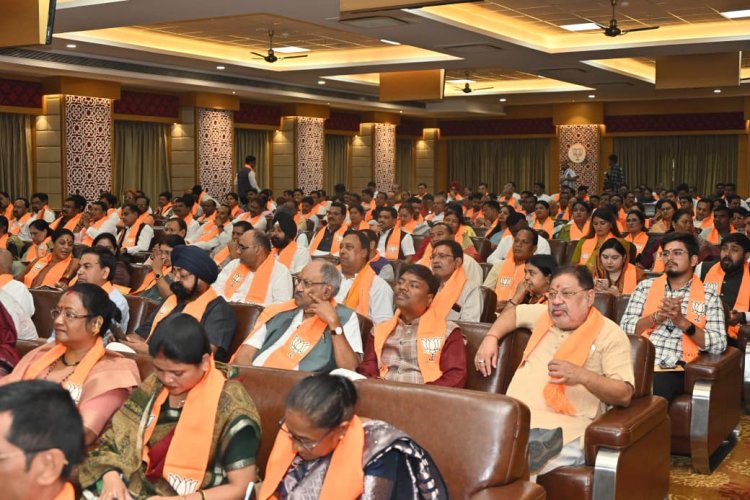 'सेवा संकल्प अभियान' के तहत भाजपा कार्यकर्ता जनता के बीच जाकर गिनाएंगे केंद्र व राज्य सरकार की उपलब्धियां