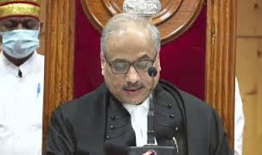 विदाई में भावुक हुए चीफ जस्टिस रमेश सिन्हा, बोले- अदालतें आम आदमी की उम्मीद का मंदिर हैं