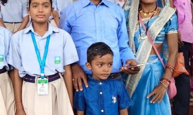 श्रमिक की बेटी अब रायपुर के कांगेर वैली स्कूल में करेगी पढ़ाई