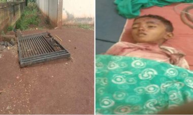तिल्दा में जर्जर स्कूल गेट ने ली मासूम की जान, 7 वर्षीय बच्चे की दबने से मौत