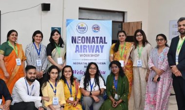 एसबीआईएमएस के एनेस्थीसिया विभाग द्वारा 'नियोनेटल एयरवे मैनेजमेंट' कार्यशाला का सफल आयोजन