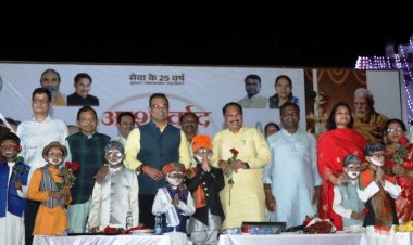 भारत के मानचित्र पर साकार हुआ ‘आशीर्वाद का दीया एक साथ जले 51 हजार दीया,