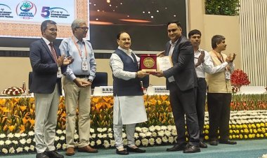आयुष्मान भारत योजना के प्रभावी क्रियान्वयन में छत्तीसगढ़ को राष्ट्रीय स्तर पर मिला प्रतिष्ठित सम्मान