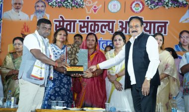 सेवा संकल्प अभियान के अंतर्गत नारी शक्ति वंदन एवं अभिनंदन कार्यक्रम का आयोजन
