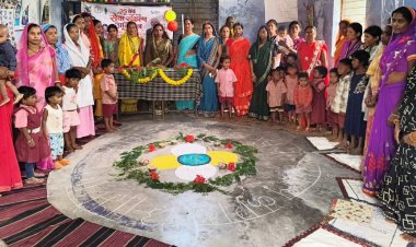 आंगन मिलन सेवा में सजी पौष्टिक थाली, घर-घर पहुंचा सुपोषण का संदेश