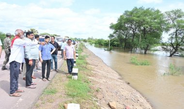 स्कूल शिक्षा मंत्री गजेंद्र यादव की पहल पर भरदा में जलभराव की समस्या का त्वरित समाधान
