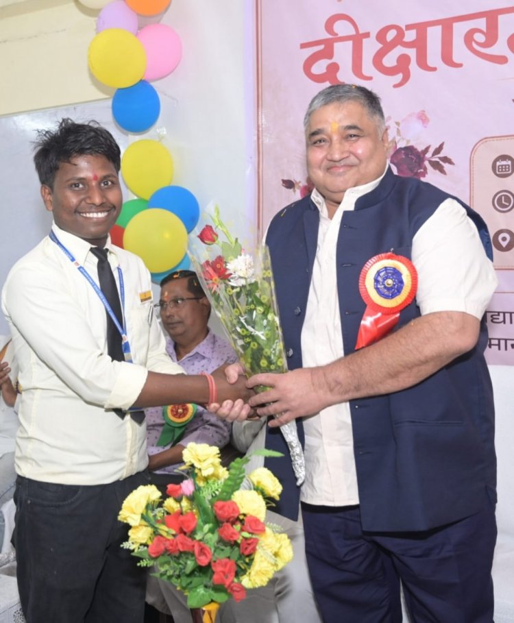  शासकीय नवीन महाविद्यालय लखनपुर में हुआ दीक्षारंभ कार्यक्रम
